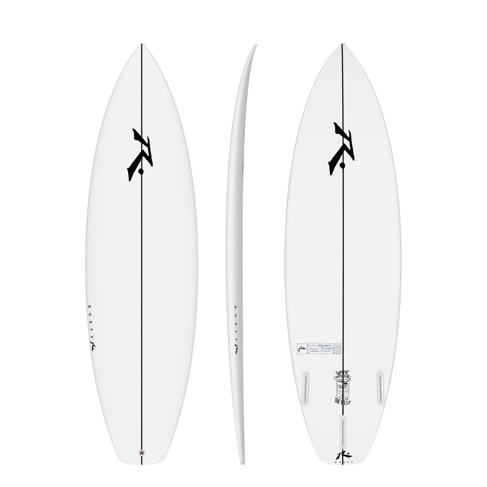Rusty PJ サーフボード 6'0\" サーフボードギャラリー | USED SURF×SURF MARKET