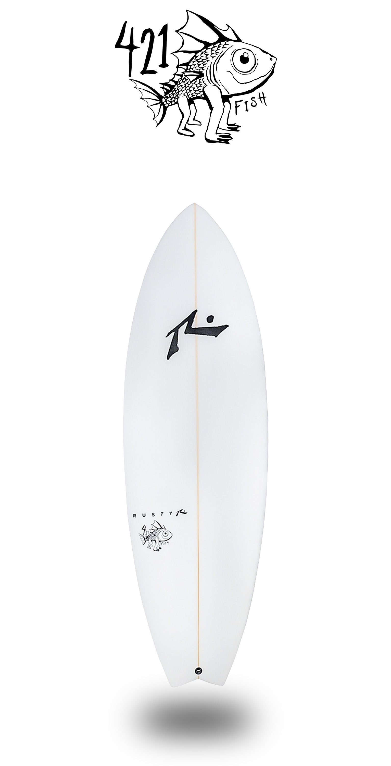 421 Fish - Rusty Surfboards